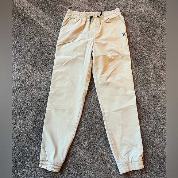Hurley Youth Beige Dri-Fit Jogger Pants - Picture 1 of 5